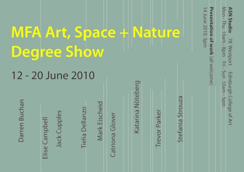 ASN MFA Degree Show